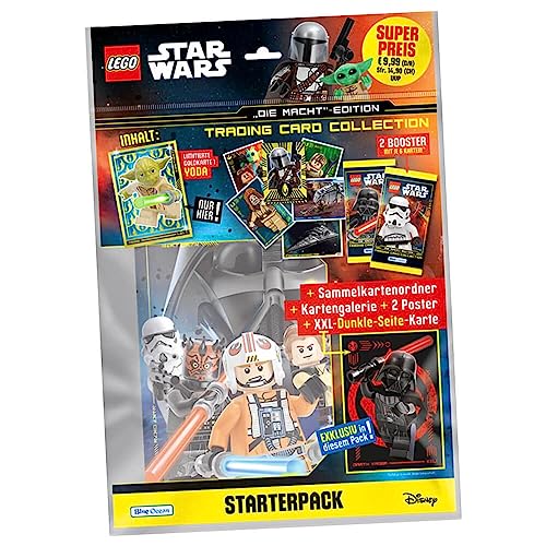 Lego Star Wars Karten Trading Cards Serie 4 - Die Macht Sammelkarten (2023) - Auswahl (1 Starter) von Generisch