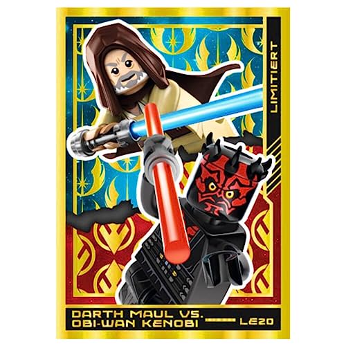 Lego Star Wars Karten Trading Cards Serie 4 - Die Macht Sammelkarten (2023) - LE20 Gold Karte von Generisch