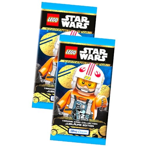 Lego Star Wars Karten Trading Cards Serie 5 - Jubiläum Sammelkarten (2024) - 2 Booster von Generisch