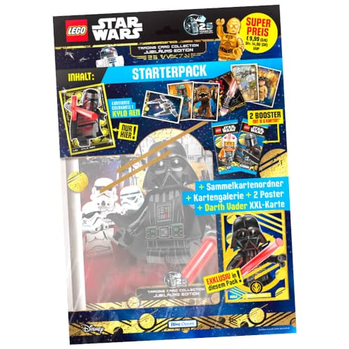 Lego Star Wars Karten Trading Cards Serie 5 - Jubiläum Sammelkarten (2024) - Auswahl (1 Starter) von Generisch