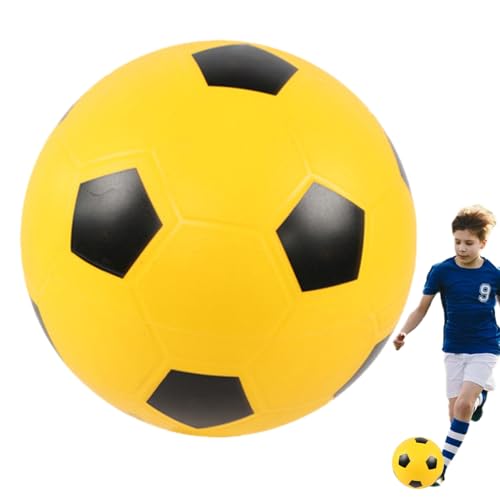 Leiser Fußball, hohe Dichte, leiser Indoor-Ball für geräuschloses Training, leiser Ball, weicher Kinder-Fußball, kein Lärm, Indoor-Trainings-Hüpfball für Kinder, und Mädchen Leiser Fußball, hohe Dichte, leiser Indoor-Ball für geräuschloses Training, leiser Ball, weicher Kinder-Fußball, kein Lärm, Indoor-Trainings-Hüpfball für Kinder, und Mädchen von Generisch