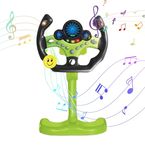 Lenkrad Kinder Spielzeug - Kinder Lenkrad Spielzeug | Lernspiel Steuerrad Für Kleinkind | Simuliertes Steuerrad | Interaktives Simuliertes Fahr Richtungsrad Lernspiel | Vorgetäuschtes Fahr Toy Lenkrad Kinder Spielzeug - Kinder Lenkrad Spielzeug | Lernspiel Steuerrad Für Kleinkind | Simuliertes Steuerrad | Interaktives Simuliertes Fahr Richtungsrad Lernspiel | Vorgetäuschtes Fahr Toy von Generisch