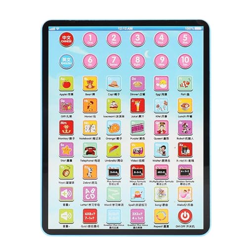 Lern-Tablet für Kinder, Lern-Tablet für Kinder – Touchscreen Spielzeug für Kinder, elektronische Lernsysteme für Kinder im Alter von 2 bis 5 Jahren, Gi Lern-Tablet für Kinder, Lern-Tablet für Kinder – Touchscreen Spielzeug für Kinder, elektronische Lernsysteme für Kinder im Alter von 2 bis 5 Jahren, Gi von Generisch