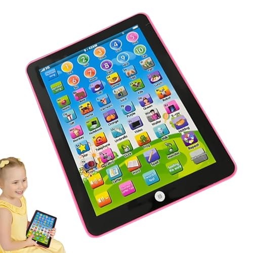 Lern-Tablet für Kinder | TOUCT Control Learning Pad for Kids, Early Development Electronic Toys, Learning Toys for Home, School, Nursery von Generisch