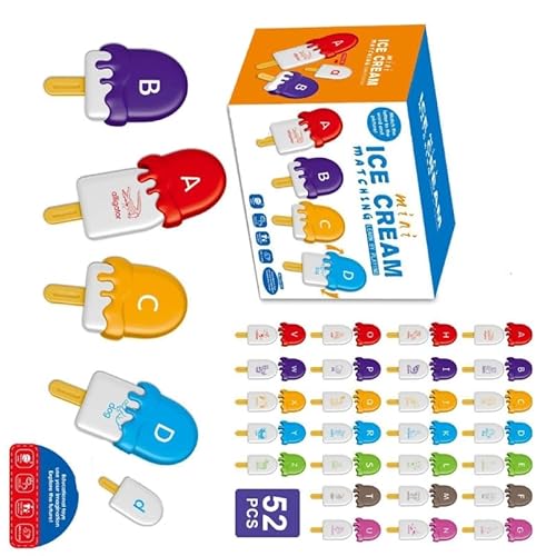 Lernen Lernspiele, Montessori Buchstabenlernspielzeug Design, 26 Stück, Für Farberkennung, Zählen Buchstabenpaarung Hochwertiges Kunststoff, Für Vorschulkinder Ab 3 Jahren, Kindergarten Geeignet Lernen Lernspiele, Montessori Buchstabenlernspielzeug Design, 26 Stück, Für Farberkennung, Zählen Buchstabenpaarung Hochwertiges Kunststoff, Für Vorschulkinder Ab 3 Jahren, Kindergarten Geeignet von Generisch