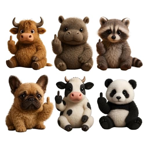 Lernen Sie Die Attitude Squad Kennen: Kleine Plüsch-Rebellen Mit Frechheit Und Kuschelfreude, Kuscheltiere Zur Emotionalen Unterstützung Und for Stressabbau, Lustige Plüschfiguren Im Taschenformat(6PC Lernen Sie Die Attitude Squad Kennen: Kleine Plüsch-Rebellen Mit Frechheit Und Kuschelfreude, Kuscheltiere Zur Emotionalen Unterstützung Und for Stressabbau, Lustige Plüschfiguren Im Taschenformat(6PC von Generisch