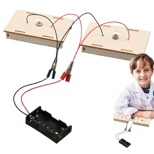 Lernkreisset für Physik, Wissenschaft, Labor, Elektrizitäts-Experimentier-Set, pädagogische Bauschaltungen, Elektrizitätsexperiment-Set für Kinder, Grundschüler Lernkreisset für Physik, Wissenschaft, Labor, Elektrizitäts-Experimentier-Set, pädagogische Bauschaltungen, Elektrizitätsexperiment-Set für Kinder, Grundschüler von Generisch