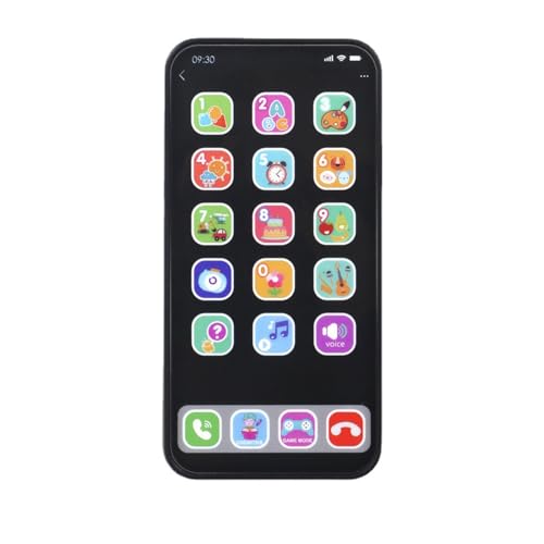 Lernspiel Handy Kinder – Kinderfreundlicher Kunststoff, Musikspielzeug Lichtspielzeug | Spielzeug Tastenfunktionen, Pädagogisches Früherziehungsgerät Für Vorschulkinder, Zuhause Oder Unterwegs Lernspiel Handy Kinder – Kinderfreundlicher Kunststoff, Musikspielzeug Lichtspielzeug | Spielzeug Tastenfunktionen, Pädagogisches Früherziehungsgerät Für Vorschulkinder, Zuhause Oder Unterwegs von Generisch