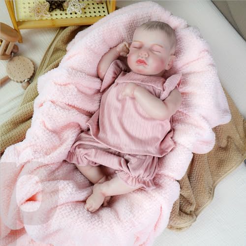 Lernspielzeug für Kinder – Reborn Babypuppe 50 cm mit realistischen Merkmalen – Ideal für Rollenspiele zu Hause Lernspielzeug für Kinder – Reborn Babypuppe 50 cm mit realistischen Merkmalen – Ideal für Rollenspiele zu Hause von Generisch