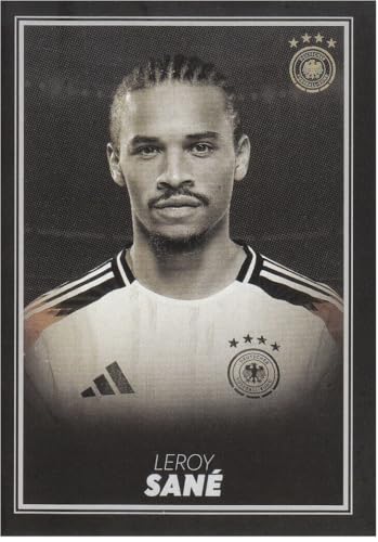Leroy Sané Linksaußen, Rechtsaußen DFB-Team 2024, Panini Fußball Sammelkarte FOC-21 Leroy Sané Linksaußen, Rechtsaußen DFB-Team 2024, Panini Fußball Sammelkarte FOC-21 von Generisch