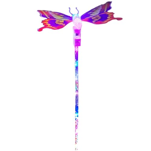 Leuchten Zauberstab - Led Pretty Glow Toy Zauberstab | Blinking Stick Für Kinder, LED Star Prinzessin Zauberstab, Handheld Princess Wand Fairy Stick Für Die Kostümrolle Des Mädchens Cosplay -Geb von Generisch