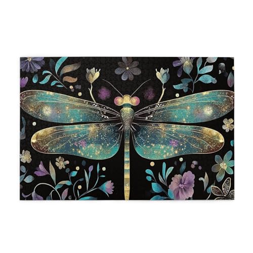 Libellen und Blumen 1000 Teile Puzzle für Erwachsene Holzpuzzles für Erwachsene Geschenke Wohnkultur Libellen und Blumen 1000 Teile Puzzle für Erwachsene Holzpuzzles für Erwachsene Geschenke Wohnkultur von Generisch