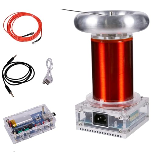 Lichtbogengenerator-Kit, 250 W, verstellbare künstliche Blitzfunkenlücke für Physik-Experimente, Desktop-Dekoration, einzigartiges Geschenk Lichtbogengenerator-Kit, 250 W, verstellbare künstliche Blitzfunkenlücke für Physik-Experimente, Desktop-Dekoration, einzigartiges Geschenk von Generisch