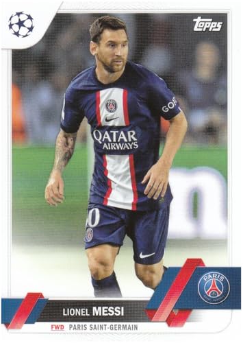 Lionel Messi Stürmer PSG Topps Flagship UCC 2022/23 Fußball Sammelkarte 1 Lionel Messi Stürmer PSG Topps Flagship UCC 2022/23 Fußball Sammelkarte 1 von Generisch