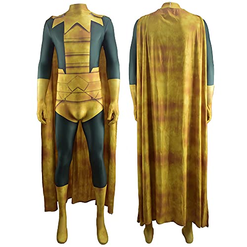 Loki Thors Cosplay Bodysuit Halloween Anime Kostüm Einteiler Anime Rollenspiel Fancy Outfits Jumpsuit von Generisch