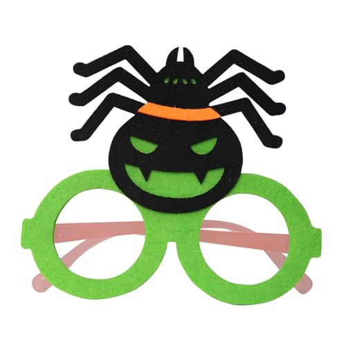 Lustige Halloween-Brillen Für, spinnenrahmen, kostüm-zubehör, Photo Booth-Requisiten Für Halloween-Dekorationen (A, One Size) von Generisch