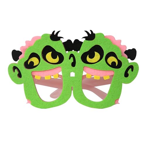 Lustige Halloween-Brillen Für, spinnenrahmen, kostüm-zubehör, Photo Booth-Requisiten Für Halloween-Dekorationen (B, One Size) von Generisch