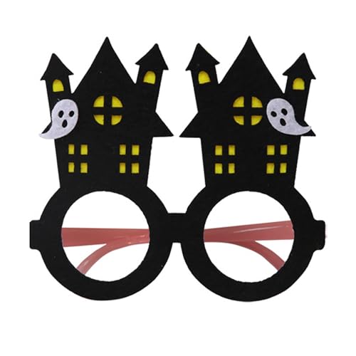 Lustige Halloween-Brillen Für, spinnenrahmen, kostüm-zubehör, Photo Booth-Requisiten Für Halloween-Dekorationen (D, One Size) von Generisch