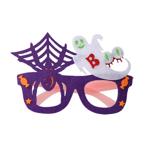 Lustige Halloween-Brillen Für, spinnenrahmen, kostüm-zubehör, Photo Booth-Requisiten Für Halloween-Dekorationen (F, One Size) von Generisch