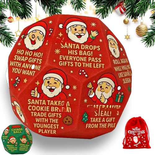 Lustiges Austausch-Partyspiel Würfel, Weihnachten, lustiger Strumpffüller, Geschenk, Austausch-Würfelspiele für Jungen und Mädchen, Austauschgeschenke, Familienspiel für Weihnachten, Party und Lustiges Austausch-Partyspiel Würfel, Weihnachten, lustiger Strumpffüller, Geschenk, Austausch-Würfelspiele für Jungen und Mädchen, Austauschgeschenke, Familienspiel für Weihnachten, Party und von Generisch