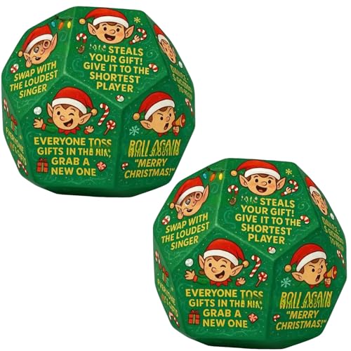 Lustiges Austausch-Partyspiel Würfel, Weihnachten, lustiger Strumpffüller, Geschenk, Austausch-Würfelspiele für Jungen und Mädchen, Austauschgeschenke, Familienspiel für Weihnachten, Party und Lustiges Austausch-Partyspiel Würfel, Weihnachten, lustiger Strumpffüller, Geschenk, Austausch-Würfelspiele für Jungen und Mädchen, Austauschgeschenke, Familienspiel für Weihnachten, Party und von Generisch