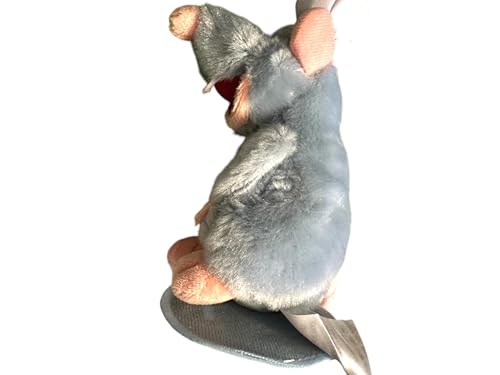 Lustiges Chefkoch Ratte Plüschtier Magnet Schulter Kostüm Halloween Zubehör 20 cm von Generisch
