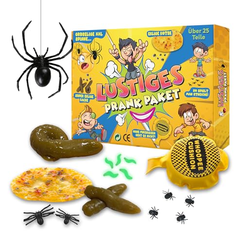 Lustiges Prank Paket mit über 25 Teilen Lustiges Prank Paket mit über 25 Teilen von Generisch