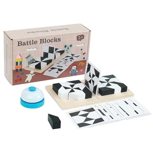 M+ontessori Geometrische Form Puzzles Bauklötze hölzerne 3D-Puzzle K+inder pädagogische logisches Denken Training Spiel Geschenke (White, One Size) von Generisch