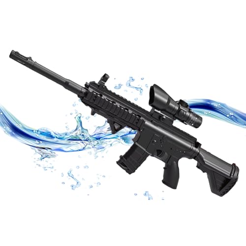 M416 Spielzeugpistolen für Kinder Dual Modus Soft Bullet Wasserbombe Spielzeug Gewehr mit Verstellbare Lupe Langstreckenschießen Manueller Neujahrs Geburtstagsgeschenke Outdoor Spiel Toy Gun von Generisch