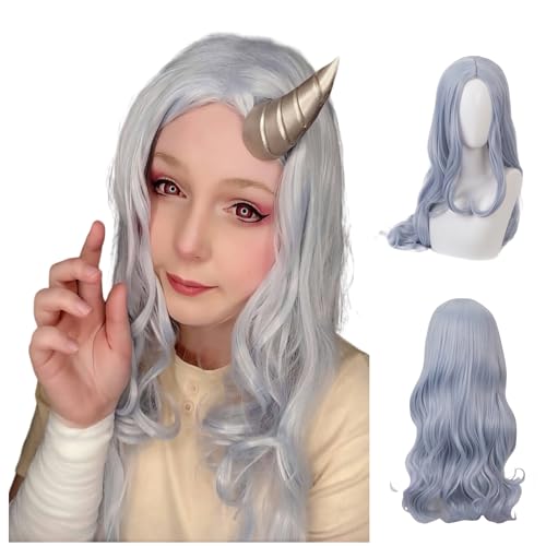 MHA Cosplay Eri Kostüm, Midoriya Friend Eri Cos rotes Kleid, BNHA Cosplay, Schuluniform, Kleid für Halloween und Comic-Con (Perücke, Einheitsgröße) von Generisch