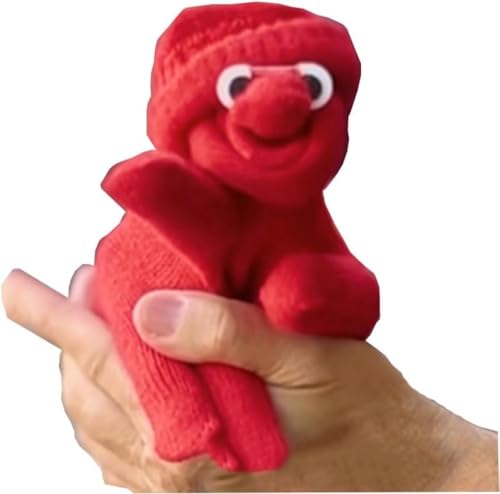 MR. GLOVES Zaubertricks Rote Handschuhe zur Puppe verschwindend erscheinende magische Accessoires Magier lustige Nahaufnahme Street Illusions Gimmicks von Generisch