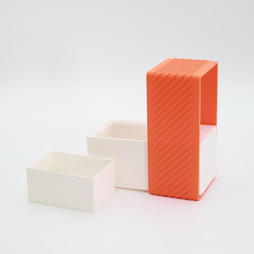 MTG Scan Box TCG Karten - Scanne Deine Magic Karten in Rekordzeit | ManaBox und andere Scanner Apps sind kompatibel. TCG Kartenleser für Magic Sammelkarten (Orange) von Generisch