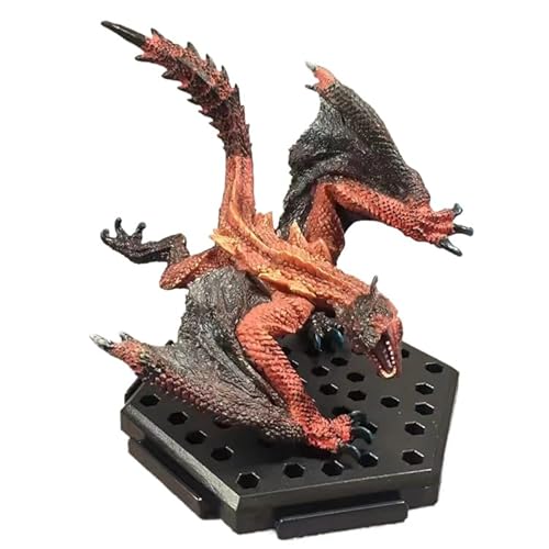 MUXIAOYAN Battle Stance Tigrex Spielfigur, 10 cm, PVC, Desktop-Ornament, Modell, kleine Statue, Anime-Geschenk für Männer von Generisch