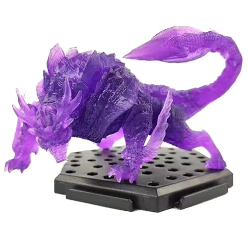 MUXIAOYAN Battle Stance Transparente Version Magnamalo Spielfigur 9 cm PVC Desktop Ornament Charakter Modell Kleine Statue Anime Geschenk für Männer von Generisch