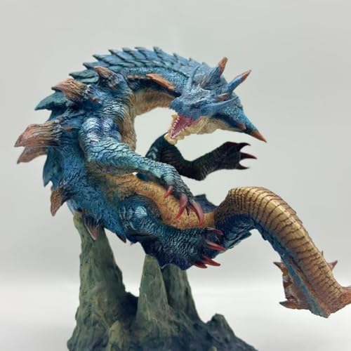 MUXIAOYAN Deluxe Lagiacrus Spielmodell, 17 cm, PVC-Box, Desktop-Dekoration, Charaktermodell, Herren, kleine Menschen, Anime-Geschenk von Generisch