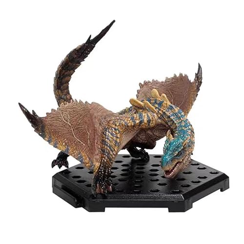 MUXIAOYAN Handgefertigtes Spielmodell Brute Tigrex Battle Form 10 cm PVC Desktop Ornament Charakter Modell Kleine Statue von Generisch