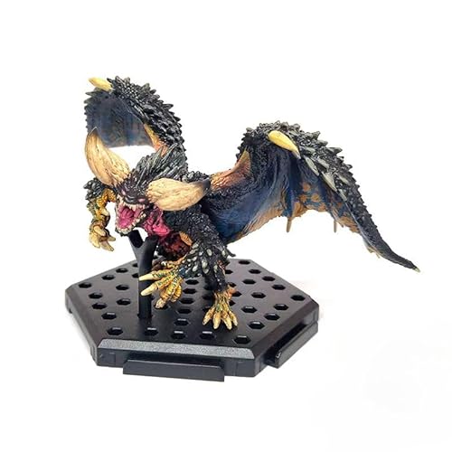 MUXIAOYAN Handgefertigtes Spielmodell Nergigante Battle Form 12 cm PVC Desktop Ornament Charakter Modell Kleine Statue von Generisch