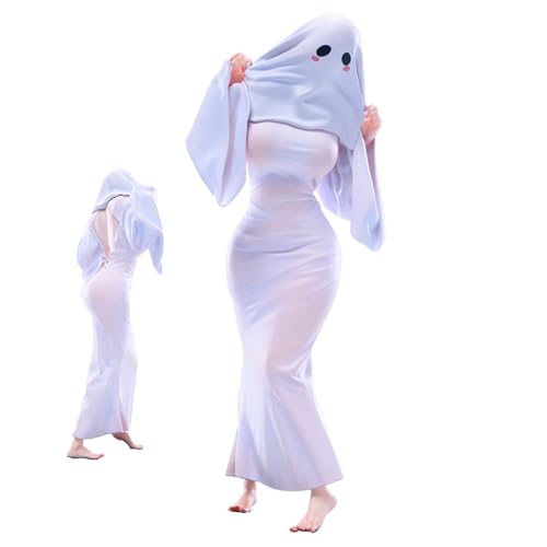 Mädchen Anime Figur, Ghost Girl Figur,Halloween Anime -Figur | 21 cm PVC Desktop Sammlerspielzeug Home Tabletop Innendekoration für Kinder Erwachsene Fans, hält gleichzeitig eine raffinierte ästhetisc Mädchen Anime Figur, Ghost Girl Figur,Halloween Anime -Figur | 21 cm PVC Desktop Sammlerspielzeug Home Tabletop Innendekoration für Kinder Erwachsene Fans, hält gleichzeitig eine raffinierte ästhetisc von Generisch