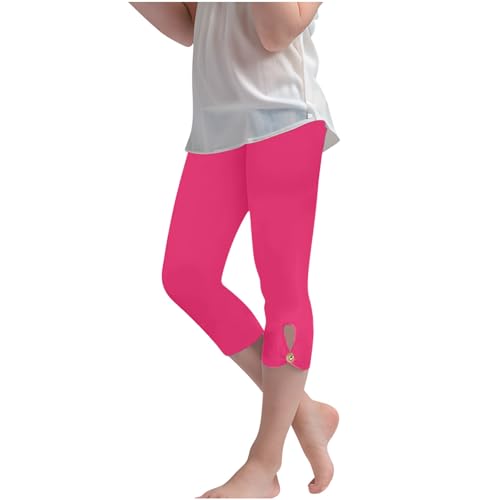Mädchen-Hose, Sportbekleidung, athletische Outfits, Jogginghose, lässige Baumwolle, Yoga-Leggings für Kinder, Hey Loch, schnelltrocknend, Fußball-Leggings, 3/4-Länge, lockere Caprihose Mädchen-Hose, Sportbekleidung, athletische Outfits, Jogginghose, lässige Baumwolle, Yoga-Leggings für Kinder, Hey Loch, schnelltrocknend, Fußball-Leggings, 3/4-Länge, lockere Caprihose von Generisch