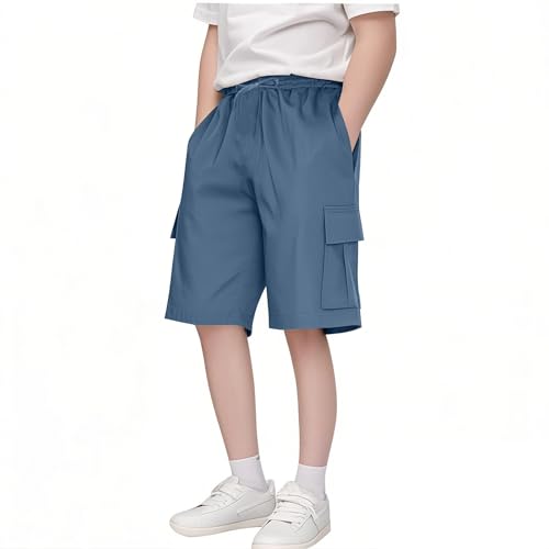 Mädchen-Jogginghose mit lockerer Passform, Baumwoll-Leinen-Shorts, Sommerhose, leichte Kordelzug-Taillenhose, Kinder, leger, Capri-Jogger, halblang, Sommer, legere Outfits Mädchen-Jogginghose mit lockerer Passform, Baumwoll-Leinen-Shorts, Sommerhose, leichte Kordelzug-Taillenhose, Kinder, leger, Capri-Jogger, halblang, Sommer, legere Outfits von Generisch