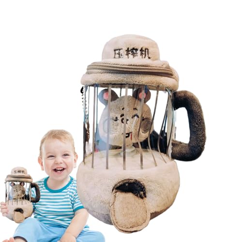 Mäuse Plüsch, Mäuse gefülltes Tier | Plüsch -Entsafterzeugspielzeug - Rollenspiele der Küche, sensorische Spiele Tierpuppe, Osterkorb Stuffers für Kinder von Generisch