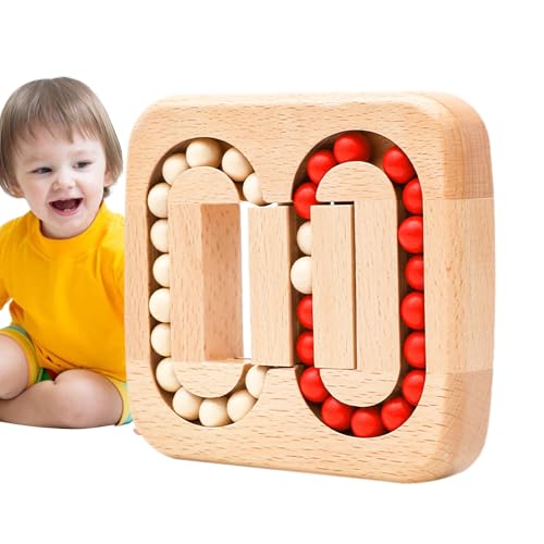 Magic Bean Cube Spinner - Holzspinnmagierbohnen, Puzzle Magics Beans Spielzeug | Kid Learning Magics Bean Puzzle, Rotierende Bohnen -Ballspielspielzeug, Kinder Brain Training Handheld Magic's Bohnen S von Generisch