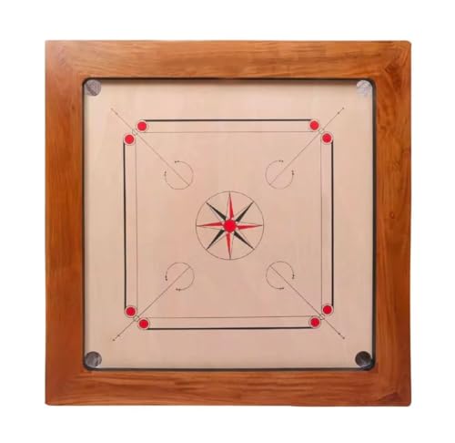 Magic Glass Carrom Board Complete Magic Glass Carrom Board Complete von Generisch