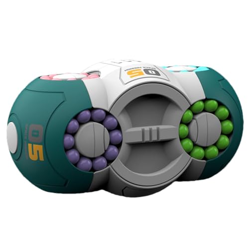 Magische Bohnen für Kinder, rotierender Zauberbohnenwürfel - Fidget Hand Sensorisches Spielzeug - 360 Grad drehbares Lern- und Bildungsspielzeug, pädagogischer Würfelspinner für Kinder, , Mädchen ab 3 Magische Bohnen für Kinder, rotierender Zauberbohnenwürfel - Fidget Hand Sensorisches Spielzeug - 360 Grad drehbares Lern- und Bildungsspielzeug, pädagogischer Würfelspinner für Kinder, , Mädchen ab 3 von Generisch