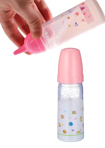 Magische Flasche für Puppen Fläschchen Milch Spielzeug Puppenzubehör Mütter Spielzeug für Kinder Fläschchen Zaubermilch Spielzeug Magische Flaschen Puppenflasche von Generisch