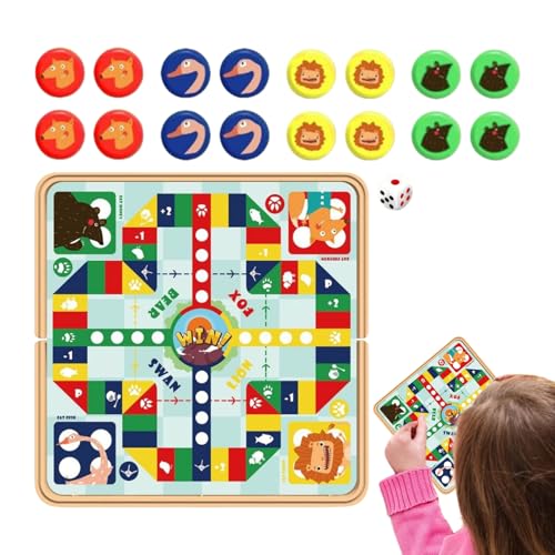 Magnetes Spielschach, tragbare Schach -Set -Tasche - Eingebaute Magnete klein magnetisch fliegendes Schach Falten - Klapptaschenbrettspiele für Kinder und Erwachsene von Generisch