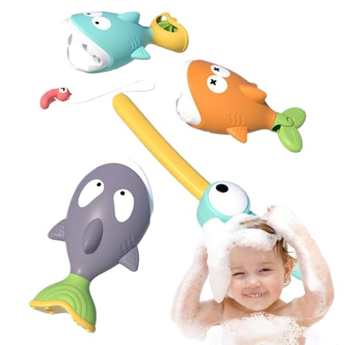 Magnetfischereispiel, Haifisch -schwimmendes Wasserspielzeug - Lustige Windpool -Spielzeug | Buntes feinmotorisches Lernspiel, Vorschulunterrichtsaktivitäten für , Mädchen Magnetfischereispiel, Haifisch -schwimmendes Wasserspielzeug - Lustige Windpool -Spielzeug | Buntes feinmotorisches Lernspiel, Vorschulunterrichtsaktivitäten für , Mädchen von Generisch