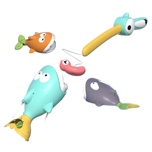 Magnetfischereispiel, Haifisch -schwimmendes Wasserspielzeug - Lustiges Hai -Duschspielzeug,Bunte Vorschulunterrichtsaktivität, Feinmotorik -Lernspiel für , Mädchen, Mädchen Magnetfischereispiel, Haifisch -schwimmendes Wasserspielzeug - Lustiges Hai -Duschspielzeug,Bunte Vorschulunterrichtsaktivität, Feinmotorik -Lernspiel für , Mädchen, Mädchen von Generisch