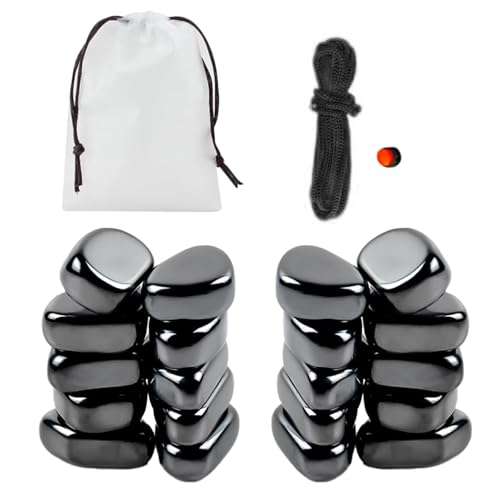 Magnetic Chess Game, Portable Magnetic Stones Set, Educational Strategy Board, Compact Travel Size with String, Ideal for Kids, Adults, Boys, Girls, Dormitory, Home, and Classroom Play von Generisch