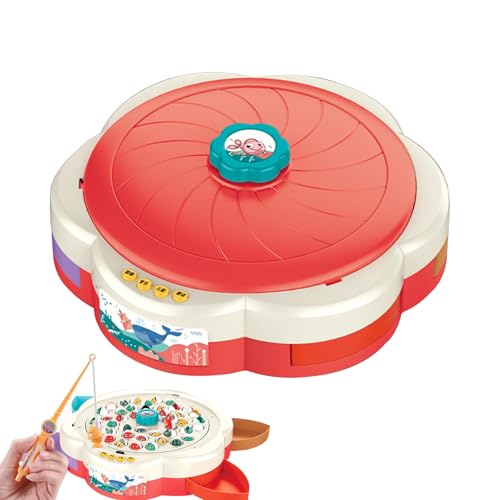Magnetic Fishing Game, Educational Toy Set, 13 Inches, Interactive Design, Colorful Pieces, Musical Learning Activity Kit for Toddler Boys Girls Parent Child Bonding Play Magnetic Fishing Game, Educational Toy Set, 13 Inches, Interactive Design, Colorful Pieces, Musical Learning Activity Kit for Toddler Boys Girls Parent Child Bonding Play von Generisch